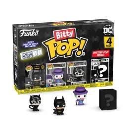 Batman 85Th Anniversary Bitty POP! Vinyl Figure 4-Pack Batman 2,5 Cm