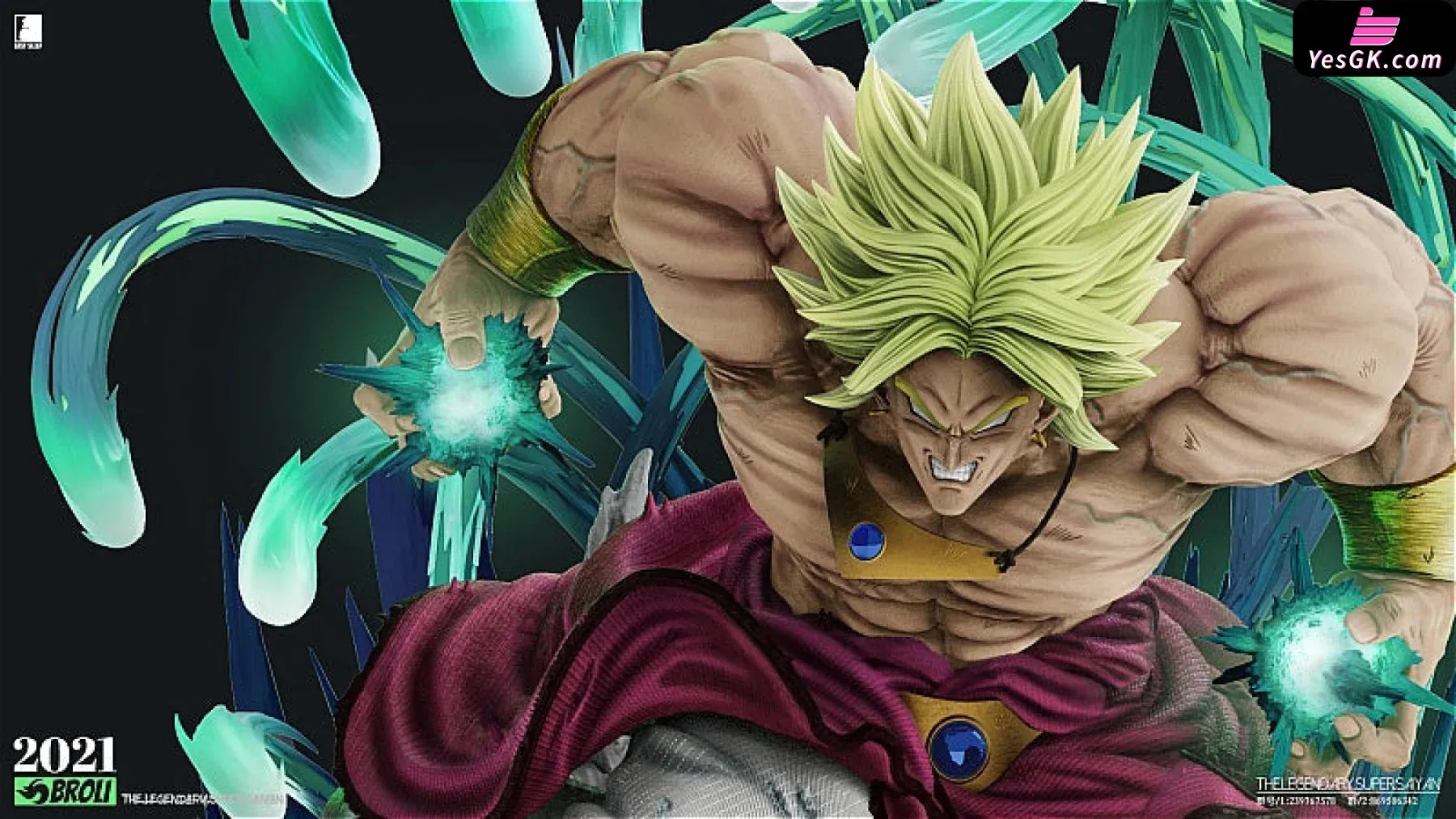 Dragon Ball Broly Resin Statue - LAST SLEEP Studio [In-Stock]