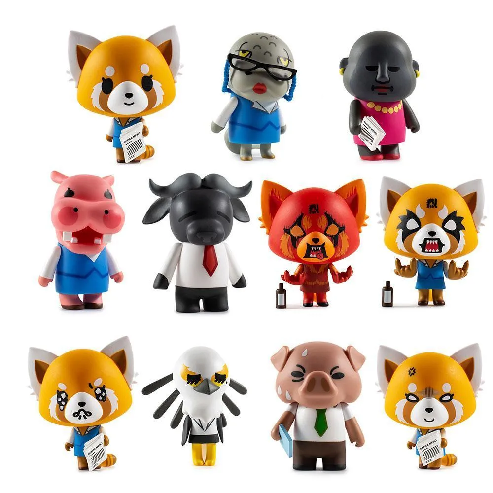 Kidrobot x Sanrio Aggretsuko Vinyl Mini Series: (1 Blind Box)