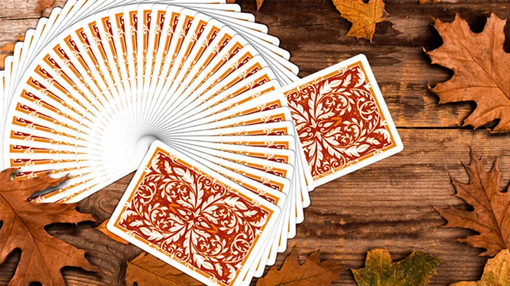 Leaves Autumn Edition Collector's Playing Cards by Dutch Card House Company
