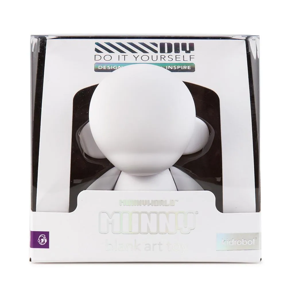 MUNNYWORLD 4" MUNNY Blank Art Toy by Kidrobot