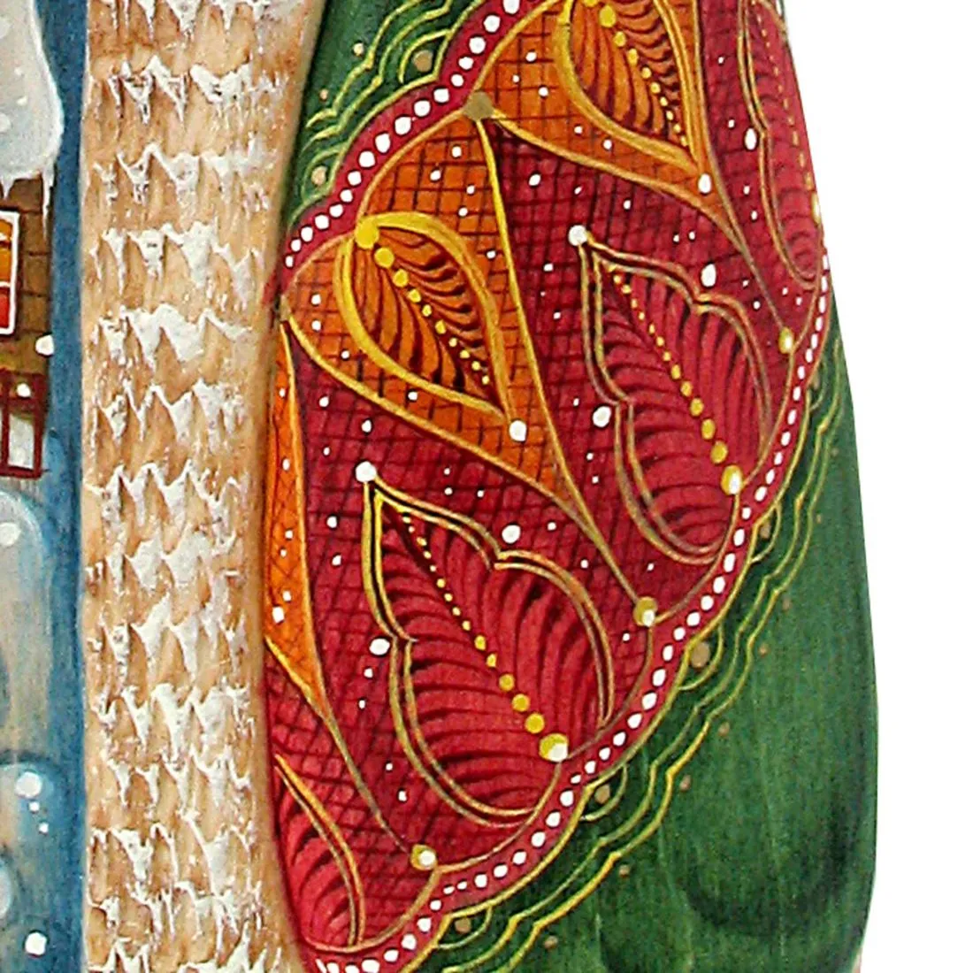 Pleasures Santa Hand-Painted WOODCARVED Masterpiece by G. DeBrekht - Christmas Decor - 213302 *** PRE-ORDER - Handmade Just for You! ***