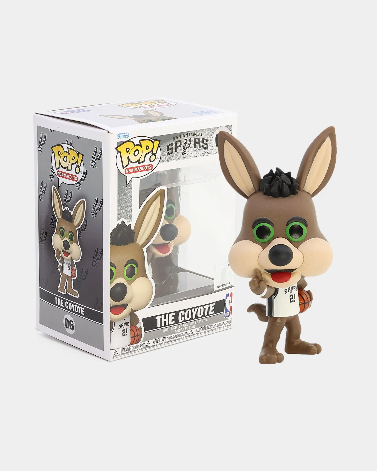 POP! Vinyl #06 NBA: San Antonio Spurs The Coyote Figure Multi-coloured