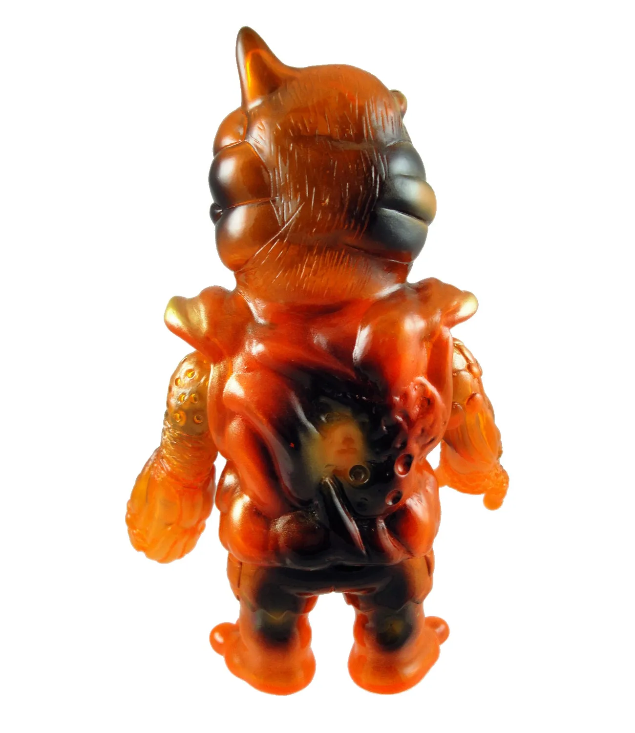 RealxHead Organ Bat Super7 Exclusive Mutant Orange Sofubi Soft Vinyl Figure Designer Toy